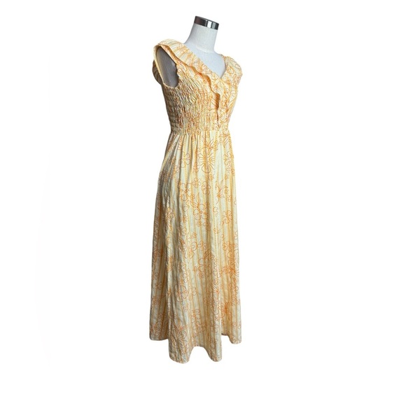 Young Hawaii Retro Vintage Hawaiian Maxi/ Midi Dress Small - Picture 3 of 7